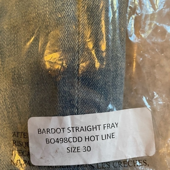 Black Orchid Denim Bardot Straight Fray - Hotline - Picture 14 of 15